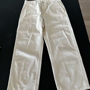 Carhartt cream jeans